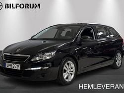 Svart Begagnad 2015 Peugeot 308 Active Kombi | 69 800 kr (Marknadspris)