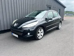 Svart Begagnad 2010 Peugeot 207 Halvkombi | 44 500 kr (Lite dyr)
