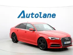 Röd Begagnad 2015 Audi A6 S-Line Sedan | 219 900 kr (Marknadspris)