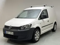 Vit Begagnad 2013 VW Caddy Minibuss | 54 000 kr (Superpris)