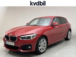 Röd (röd metallic) Begagnad 2017 BMW 118 M Sport Halvkombi | 159 800 kr (Superpris)