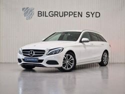 Vit Begagnad 2016 Mercedes C220 Avantgarde Kombi | 189 900 kr (Marknadspris)