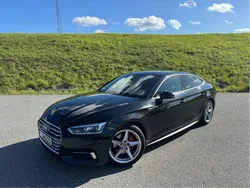 Svart Begagnad 2017 Audi A5 Sportback Comfort Halvkombi | 209 000 kr (Marknadspris)