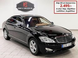 Svart Begagnad 2006 Mercedes S320 Sedan | 119 000 kr (Dyr)