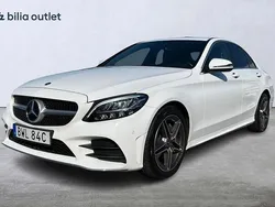 Vit Begagnad 2019 Mercedes C200 AMG line Sedan | 289 900 kr (Lite dyr)