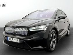 Svart (black magic metallic) Begagnad 2023 Skoda Enyaq iV SportLine SUV | 444 900 kr (Lite dyr)