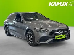 Grå Begagnad 2025 Mercedes C300e AMG Kombi | 528 600 kr (Marknadspris)
