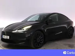Svart Begagnad 2022 Tesla Model Y Performance SUV | 389 900 kr