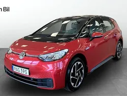 Mörkröd Begagnad 2022 VW ID.3 Pro Performance Halvkombi | 289 800 kr (Bra pris)