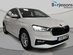 Vit Begagnad 2024 Skoda Fabia Selection Halvkombi | 239 000 kr (Superpris)