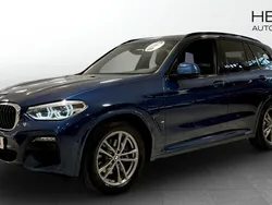 Blå (blue) Begagnad 2020 BMW X3 SUV | 389 900 kr (Lite dyr)
