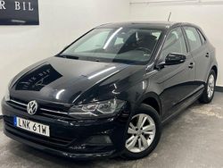 Svart Begagnad 2019 VW Polo Halvkombi | 119 000 kr (Marknadspris)