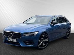 Blå Begagnad 2017 Volvo V90 R-Design Kombi | 289 900 kr (Marknadspris)