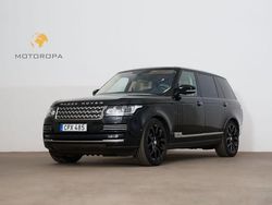 Svart Begagnad 2016 Land Rover Range Rover Autobiography SUV | 599 000 kr