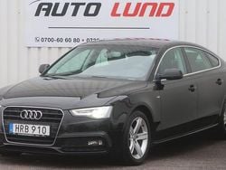Svart Begagnad 2015 Audi A5 Sportback S-Line Halvkombi | 128 000 kr (Marknadspris)