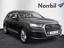 Grå Begagnad 2017 Audi Q7 S-Line SUV | 339 000 kr (Marknadspris)