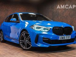 Blå Begagnad 2022 BMW 118 Shadowline Halvkombi | 279 500 kr (Lite dyr)