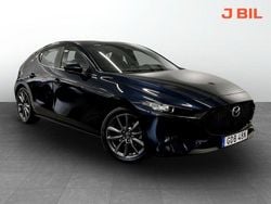 Blå Begagnad 2022 Mazda 3 Sky Halvkombi | 229 900 kr (Marknadspris)