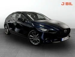 Blå Begagnad 2022 Mazda 3 Sky Halvkombi | 229 900 kr (Marknadspris)