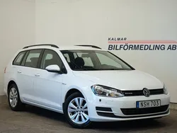 Vit Begagnad 2015 VW Golf VII Kombi | 79 900 kr (Bra pris)