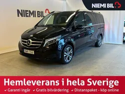 Svart Begagnad 2018 Mercedes V250 Minibuss | 459 900 kr (Marknadspris)