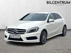 Vit Begagnad 2015 Mercedes A180 AMG Halvkombi | 139 900 kr (Marknadspris)