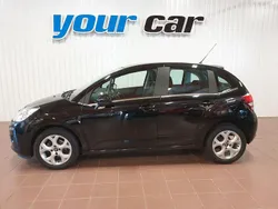 Svart (svartmetallic) Begagnad 2016 Citroën C3 Halvkombi | 89 000 kr (Marknadspris)