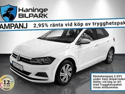 Vit Begagnad 2018 VW Polo Halvkombi | 129 900 kr (Marknadspris)