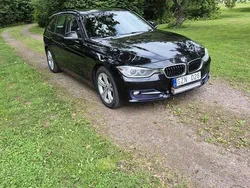 Svart Begagnad 2014 BMW 318 Sport Line Kombi | 90 000 kr (Bra pris)