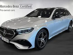 Silver Begagnad 2024 Mercedes E300 AMG Kombi | 739 000 kr (Dyr)