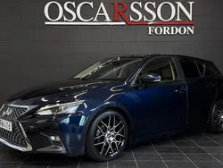 Mörkblå (blå) Begagnad 2018 Lexus CT200h Sport Line Halvkombi | 209 900 kr (Lite dyr)