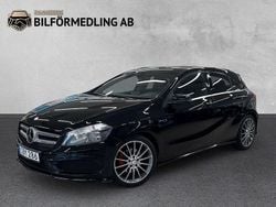 Svart Begagnad 2014 Mercedes A200 AMG line Halvkombi | 138 900 kr (Marknadspris)
