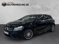 Svart Begagnad 2014 Mercedes A200 AMG line Halvkombi | 144 700 kr (Marknadspris)