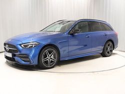 Blå Begagnad 2022 Mercedes C300e AMG line Kombi | 369 800 kr (Marknadspris)
