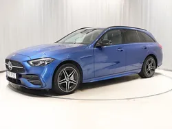 Blå Begagnad 2022 Mercedes C300e AMG line Kombi | 379 800 kr (Bra pris)