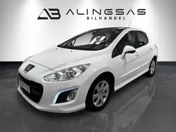 Vit Begagnad 2012 Peugeot 308 Halvkombi | 54 900 kr (Lite dyr)