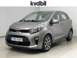Grå Begagnad 2019 Kia Picanto Advance Halvkombi | 92 800 kr (Bra pris)