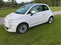 Vit Begagnad 2015 Fiat 500 Lounge Halvkombi | 64 900 kr (Superpris)