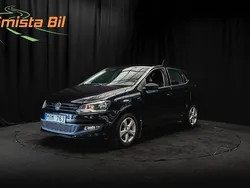 Svart Begagnad 2011 VW Polo Halvkombi | 48 900 kr (Marknadspris)