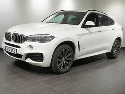 Vit (alpinvit) Begagnad 2018 BMW X6 M Sport SUV | 499 800 kr