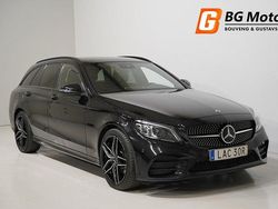 Svart Begagnad 2019 Mercedes C220 AMG line Kombi | 239 800 kr (Marknadspris)