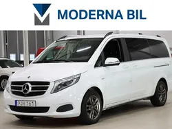 Vit Begagnad 2017 Mercedes V250 Minibuss | 349 900 kr (Bra pris)