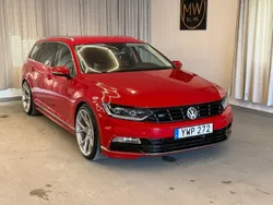 Röd Begagnad 2018 VW Passat GT Kombi | 189 900 kr (Marknadspris)