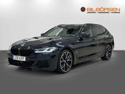 Svart Begagnad 2021 BMW 540 M Sport Kombi | 559 900 kr (Marknadspris)