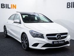 Vit Begagnad 2014 Mercedes CLA220 Sedan | 142 900 kr (Marknadspris)