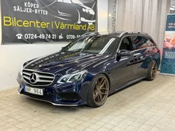 Mörkblå Begagnad 2013 Mercedes E220 AMG Kombi | 229 900 kr