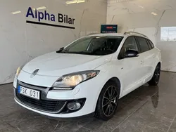 Vit Begagnad 2012 Renault Mégane GrandTour Bose Edition Kombi | 59 900 kr (Marknadspris)