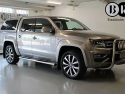 Ljusbrun (brun) Begagnad 2018 VW Amarok Highline Pickup | 239 900 kr (Superpris)