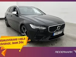 Svart Begagnad 2019 Volvo V90 R-Design Kombi | 364 800 kr