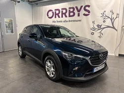 Blå (blåmetallic) Begagnad 2018 Mazda CX-3 Vision SUV | 158 000 kr (Marknadspris)